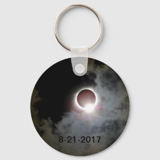Solar Eclipse August 21st 2017 Keychain