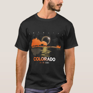 Solar Eclipse Colorado Guitar Totality T-Shirt