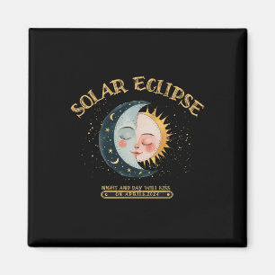Solar Eclipse Design 4.08.24 Total Solar Eclipse 2 Magnet