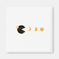 Solar Eclipse Gamer Eating Sun Retro Video Game Me