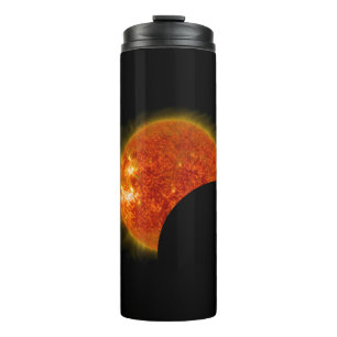 Solar Eclipse in Progress Thermal Tumbler
