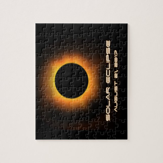 Solar Eclipse Jigsaw Puzzle (Vertical)