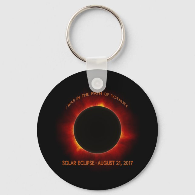 Solar Eclipse Keychain (Front)