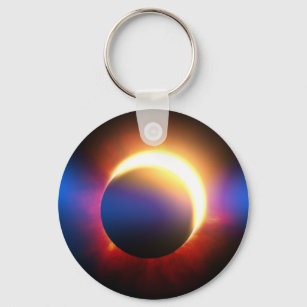 Solar Eclipse Keychain