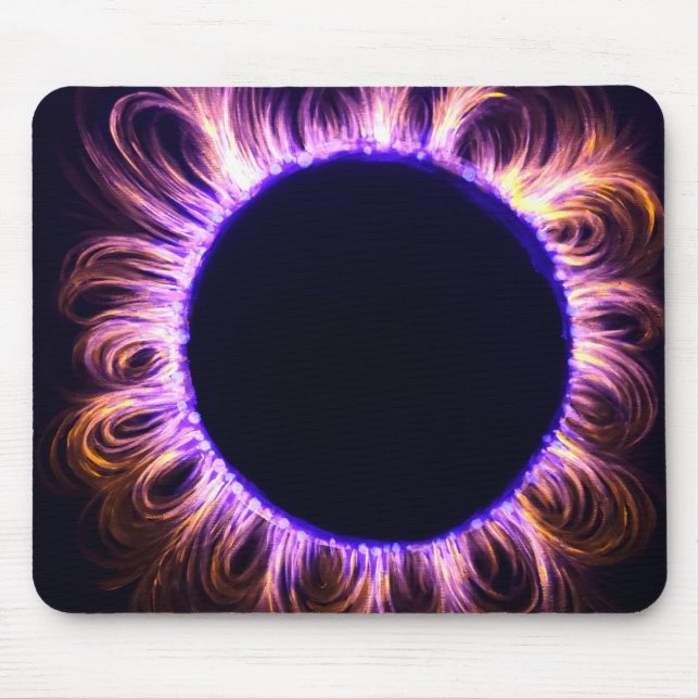Solar eclipse  mouse pad (Front)