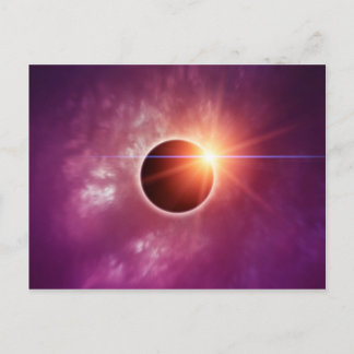 Solar Eclipse Postcard