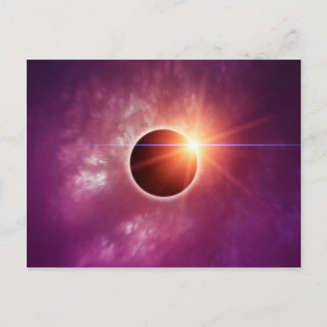 Solar Eclipse Postcard (Front)