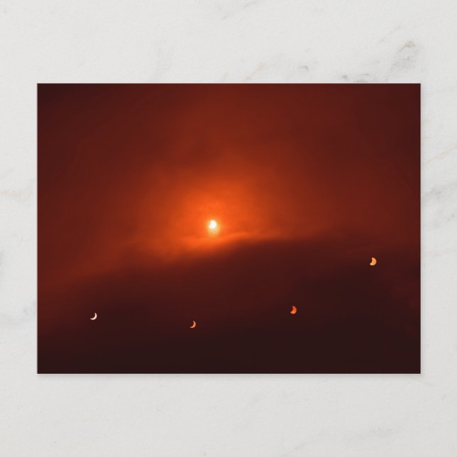 Solar Eclipse. Postcard (Front)