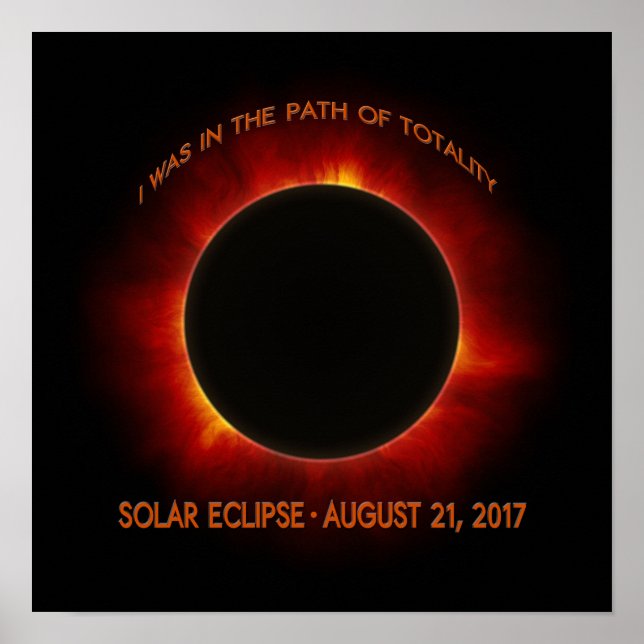 Solar Eclipse Poster (Front)