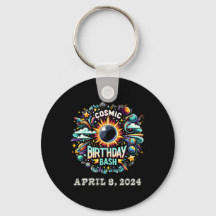 Solar Eclipse Shirt 2024 Keychain