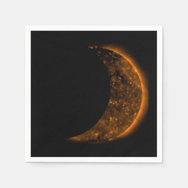 Solar Eclipse Transit Napkin (Front)