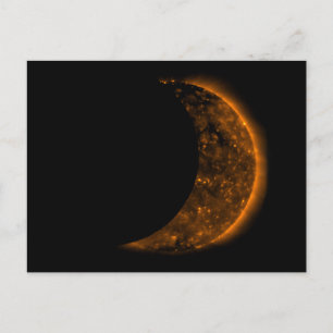Solar Eclipse Transit Postcard