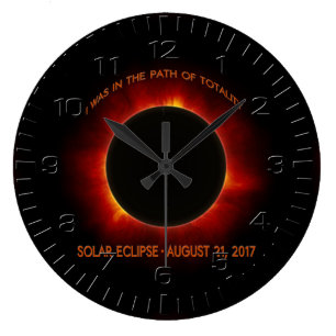 Solar Eclipse Wall Clock