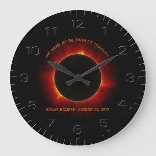 Solar Eclipse Wall Clock