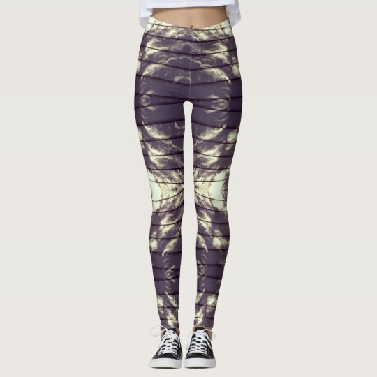 Solar Eclipse Yoga leggings