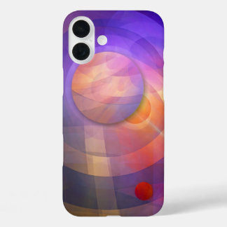 Solar energy, Artistic abstract iPhone 16 Plus Case