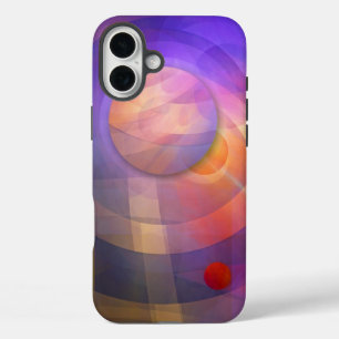 Solar energy, Artistic abstract iPhone 16 Plus Case