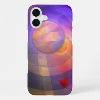 Solar energy, Artistic abstract iPhone 16 Plus Case