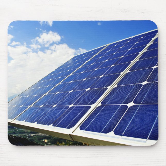 Solar Energy - Green Energy Mousepad (Front)