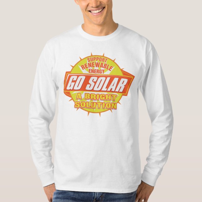 Solar Energy Solution T-Shirt (Front)