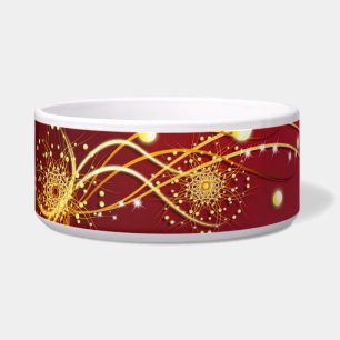 Solar Explosion Dog Bowl