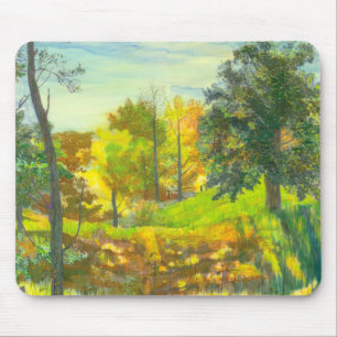 Solar fall mouse pad