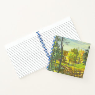 Solar fall notebook