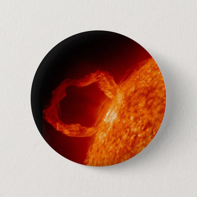 Solar Flare 2 Inch Round Button (Front)