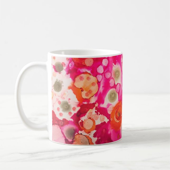 Solar Flare Abstract Collection Coffee Mug (Left)
