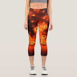Solar Flare Fractal Capris