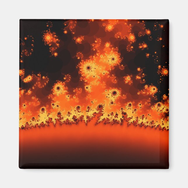 Solar Flare Fractal Magnet (Front)