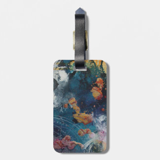 Solar Flare Luggage TAg