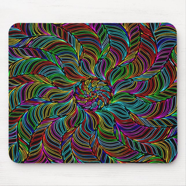Solar Flares  Mouse Pad (Front)