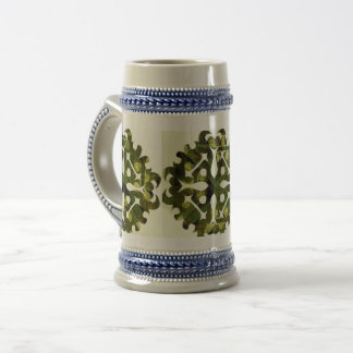 Solar Fragment abstract Geometric Beer Stein