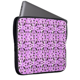 Solar Fragment abstract Geometric Laptop Sleeve