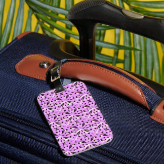 Solar Fragment abstract Geometric Luggage Tag