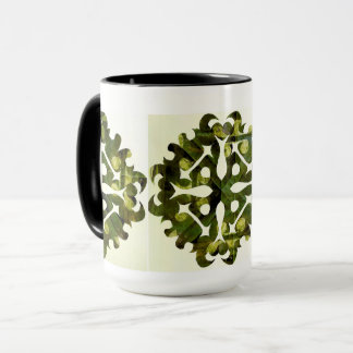Solar Fragment abstract Geometric Mug