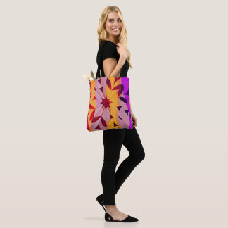 Solar Fragment abstract Geometric  Tote Bag