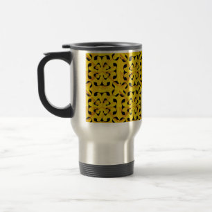 Solar Fragment abstract Geometric  Travel Mug