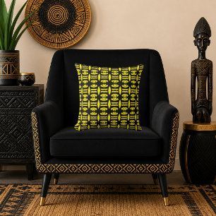 Solar Gaze Throw Pillow