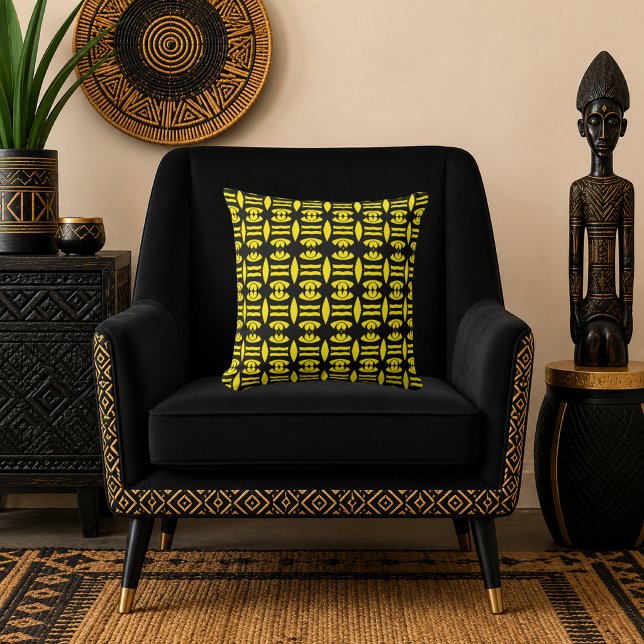 Solar Gaze Throw Pillow (Creator Uploaded)