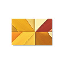 Solar Geometry: Abstraction in Warm Tones