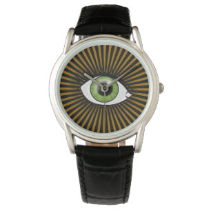 Solar Green Eye Watch