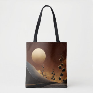 Solar Horizon – Stylish Solarpunk Tote Bag