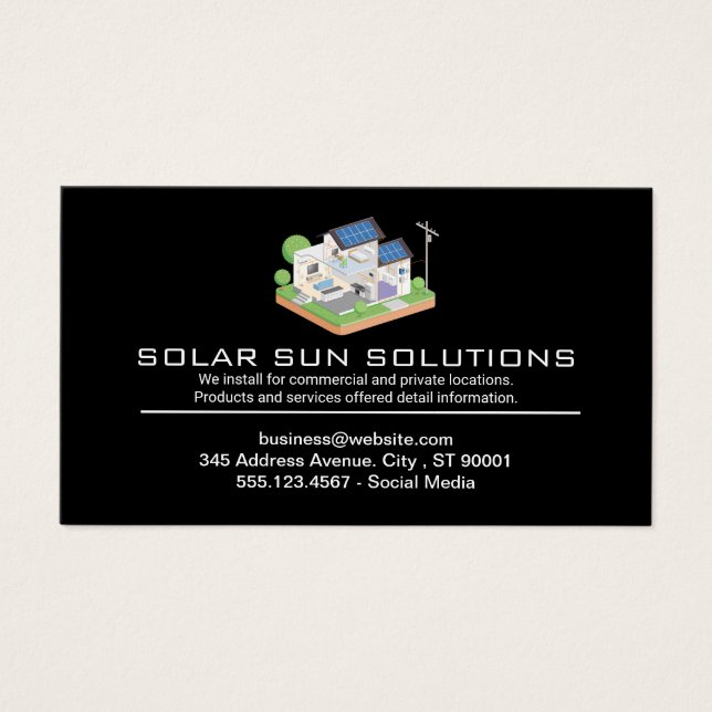 Solar Panel | Clean Energy Installation (Front)
