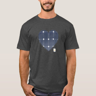SOLAR PANEL POWER HEART T-Shirt