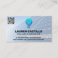 Solar Panel Technology | QR Scan | Lightbulb