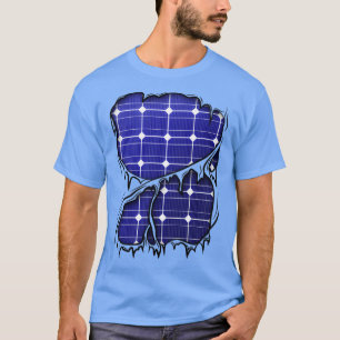 Solar Panels Inside Ecological Engineer Halloween  T-Shirt