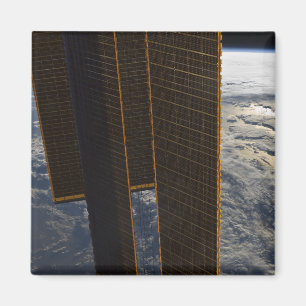 Solar panels of the International Space Station Magnet