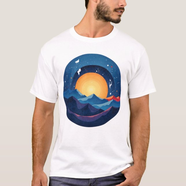 Solar Peaks T-Shirt (Front)